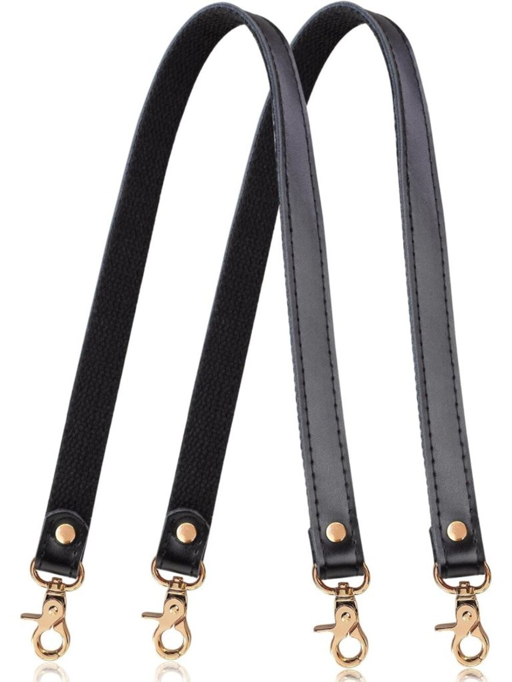 Genuine Leather Purse Strap Replacement - 2 Pcs Sewing Canvas Shoulder Bag